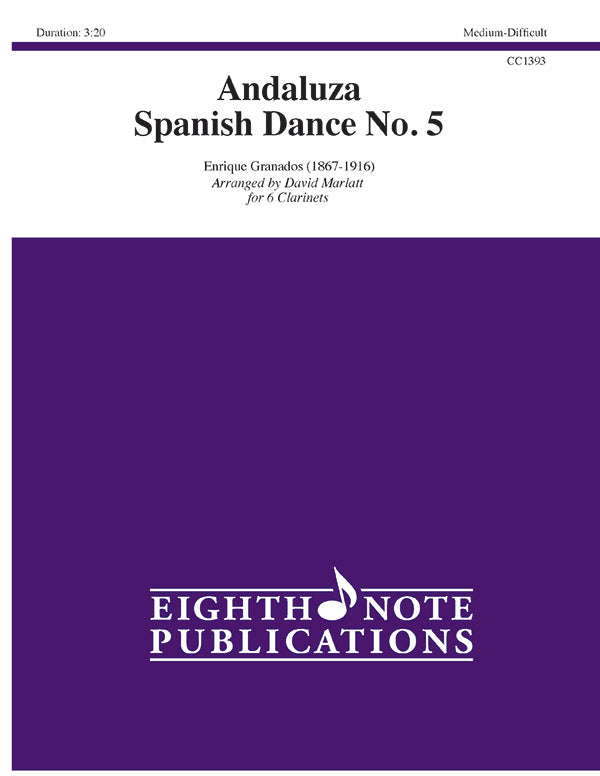 Andaluza: Spanish Dance No. 5 Cover Image