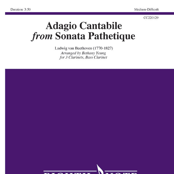 Adagio Cantabile from <i>Sonata Pathetique</i> Cover Image