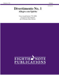 Divertimento No. 1 Cover Image