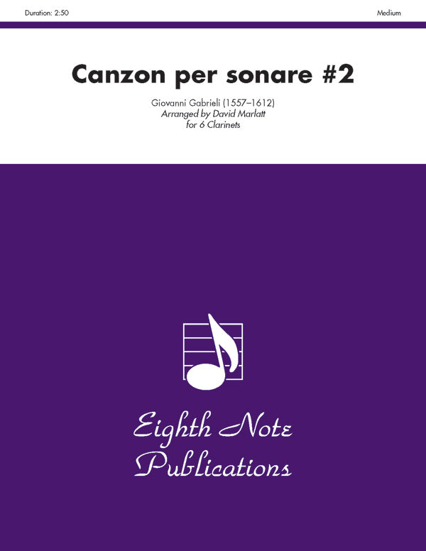 Canzon per Sonare #2 Cover Image
