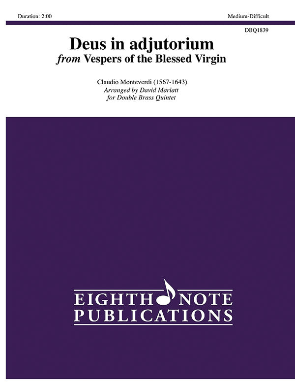 Deus in Adjutorium Cover Image