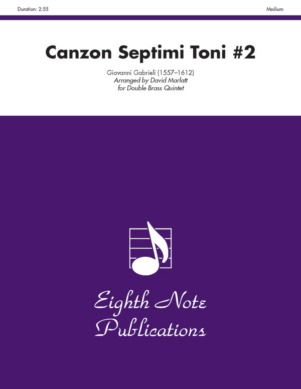 Canzon Septimi Toni #2 Cover Image