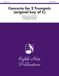 Concerto for 2 Trumpets (original key of C) Cover Image