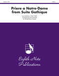 Priere a Notre-Dame (from <i>Suite Gothique</i>) Cover Image