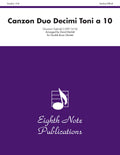 Canzon Duo Decimi Toni a 10 Cover Image