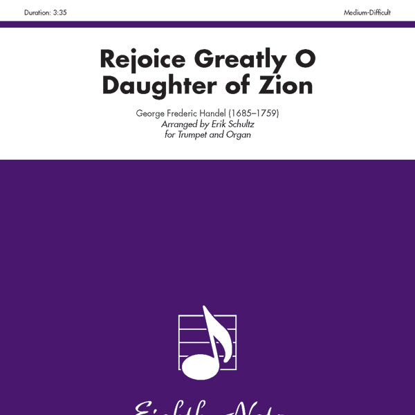 Rejoice Greatly O Daughter of Zion Cover Image