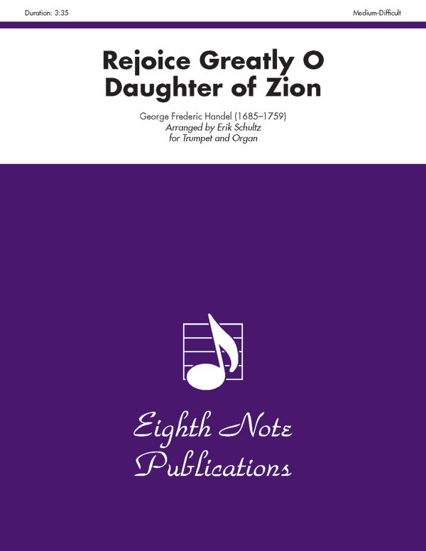 Rejoice Greatly O Daughter of Zion Cover Image