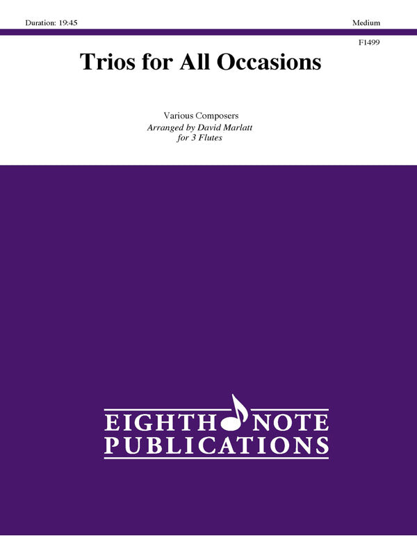 Trios for All Occasions Cover Image