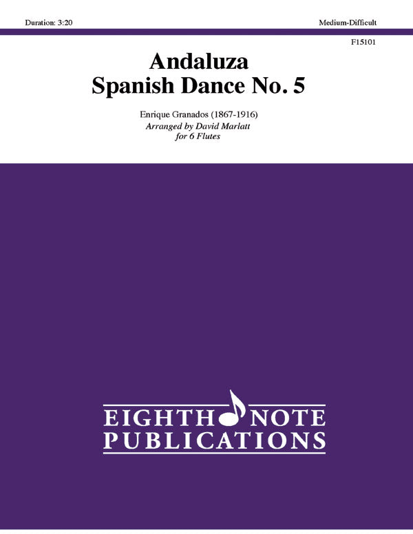 Andaluza -- Spanish Dance No. 5 Cover Image