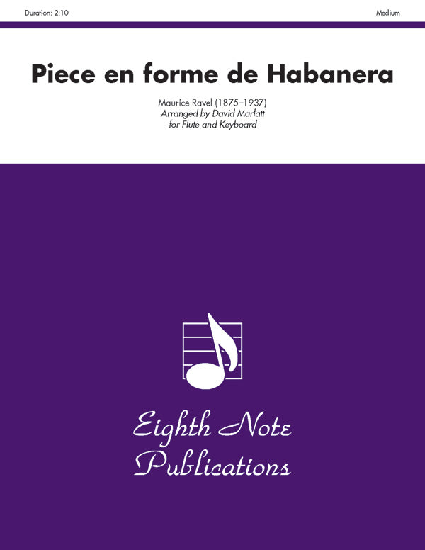 Piece en Forme de Habanera Cover Image