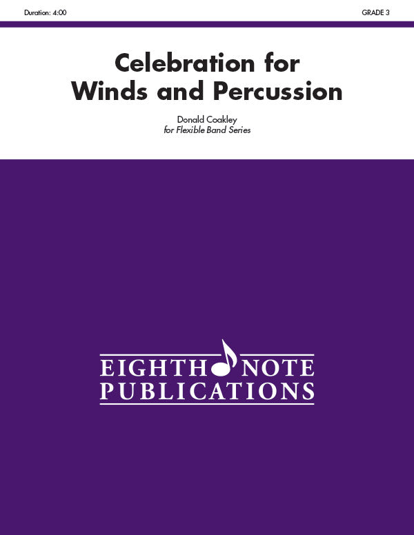 Celebration for Winds and Percussion Cover Image
