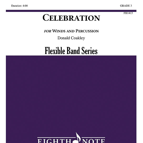 Celebration for Winds and Percussion Cover Image
