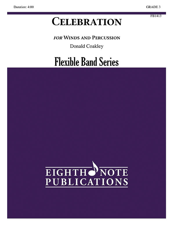 Celebration for Winds and Percussion Cover Image