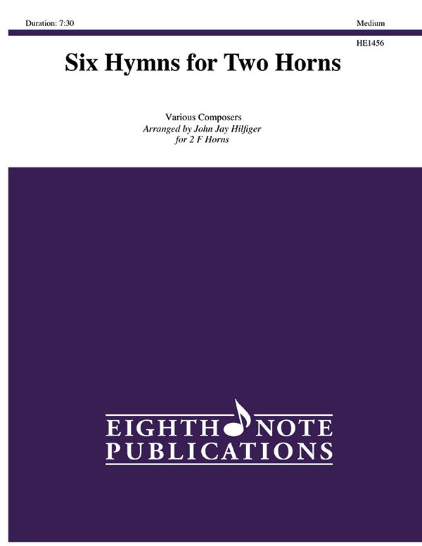 Six Hymns for Two Horns Cover Image