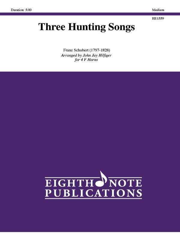 Three Hunting Songs Cover Image