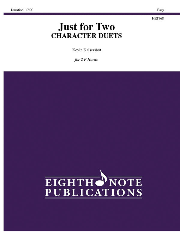 Just for Two: Character Duets Cover Image