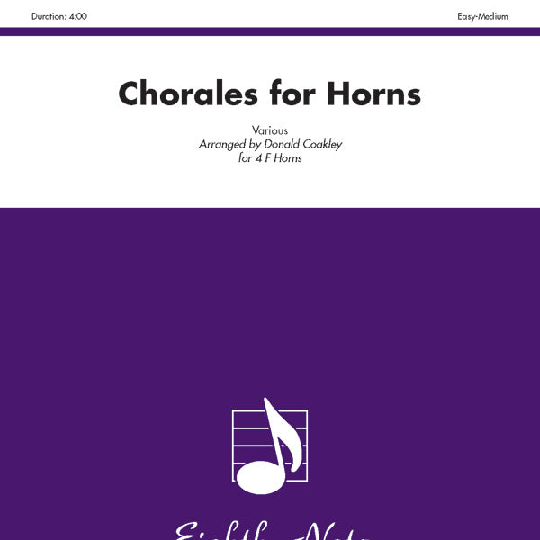 Chorales for Horns Cover Image
