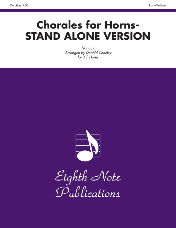 Chorales for Horns (stand alone version) Cover Image
