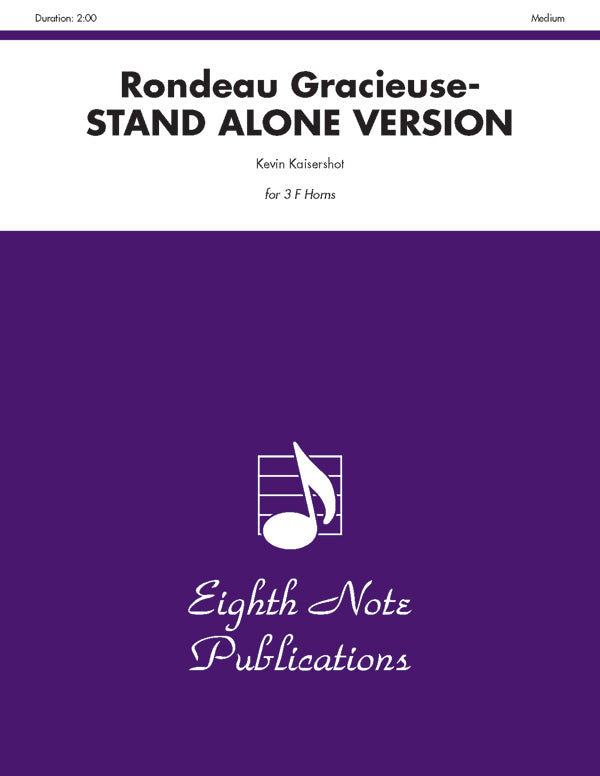 Rondeau Gracieuse (stand alone version) Cover Image