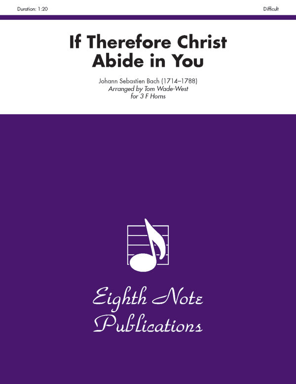 If Therefore Christ Abide in You Cover Image