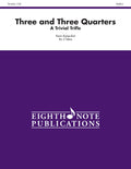 Three and Three Quarters Cover Image