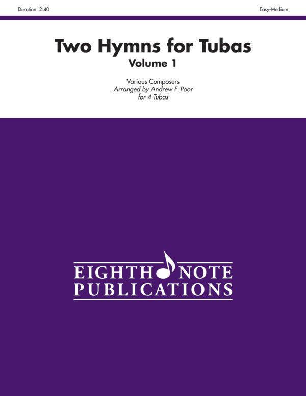 Two Hymns for Tubas, Volume 1 Cover Image