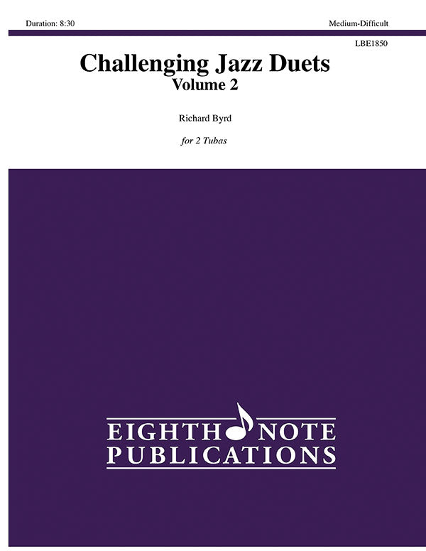 Challenging Jazz Duets, Volume 2 Cover Image