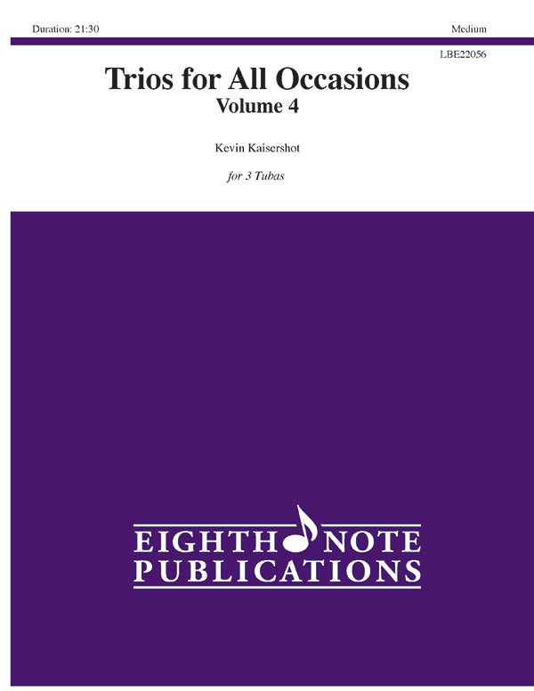 Trios for All Occasions, Volume 4 Cover Image