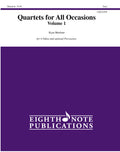 Quartets for All Occasions, Volume 1 Cover Image