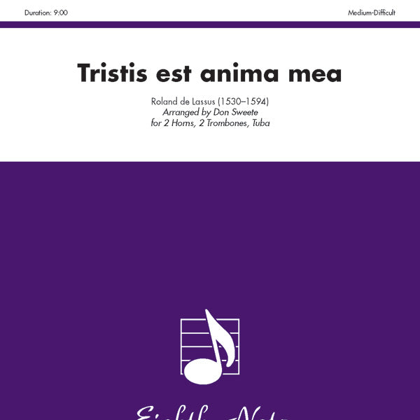 Tristis est anima mea Cover Image