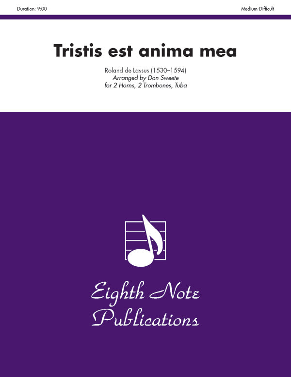 Tristis est anima mea Cover Image