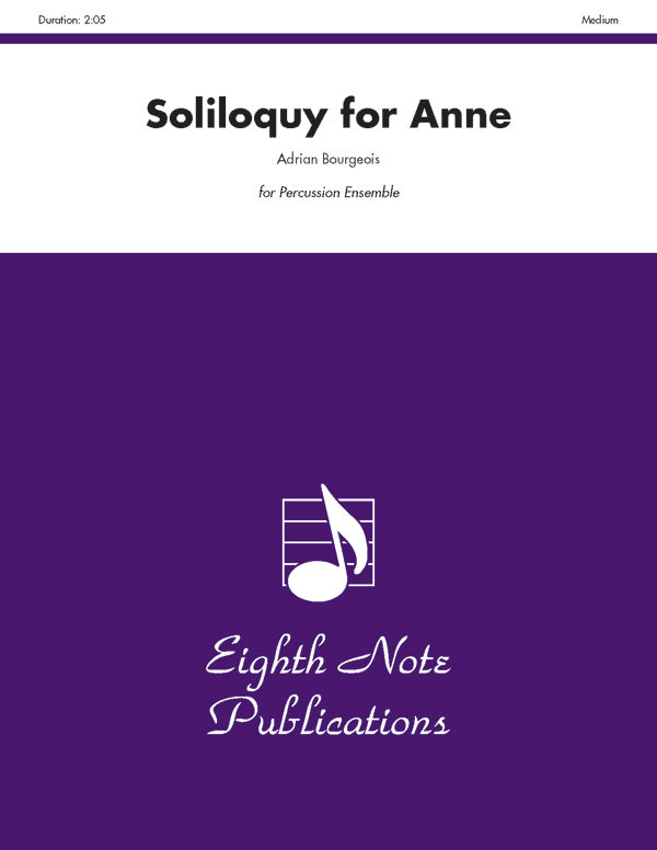 Soliloquy for Anne Cover Image