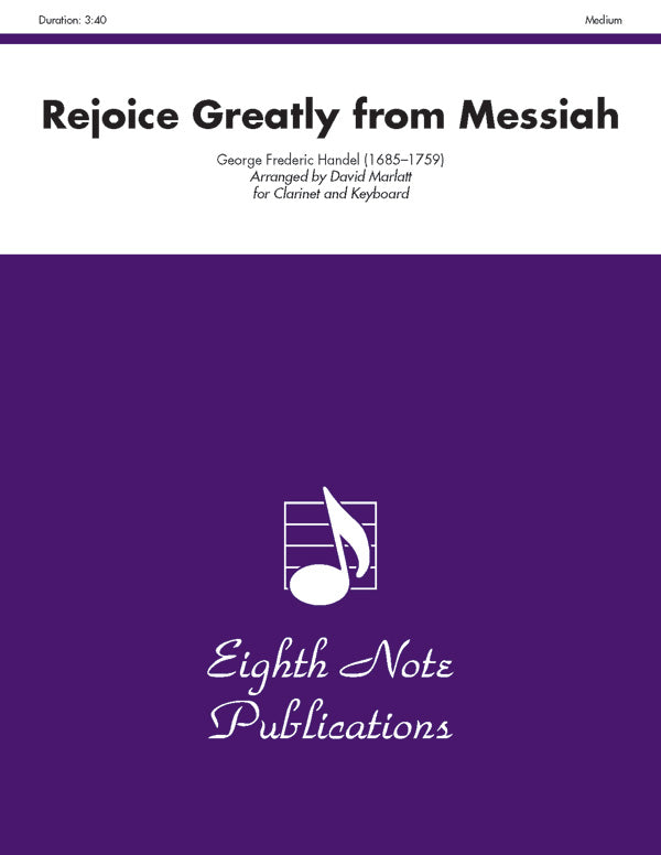 Rejoice Greatly (from <i>Messiah</i>) Cover Image