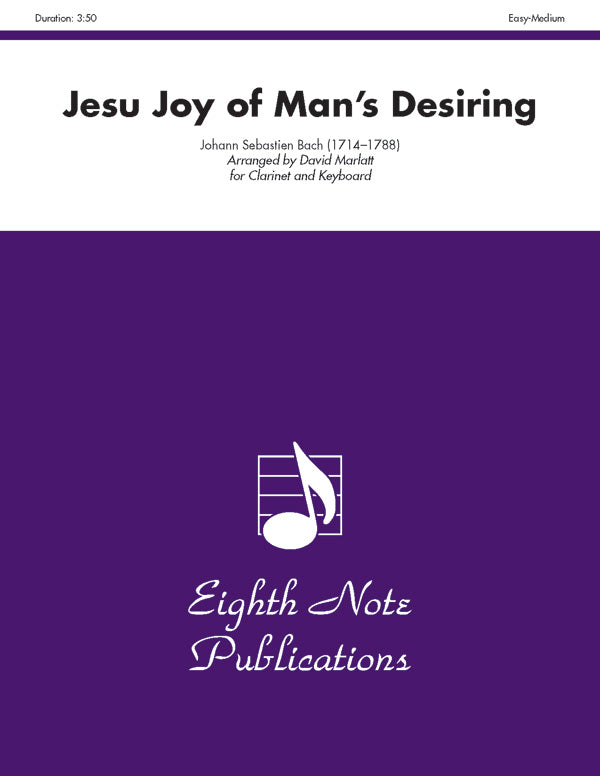 Jesu Joy of Man's Desiring Cover Image