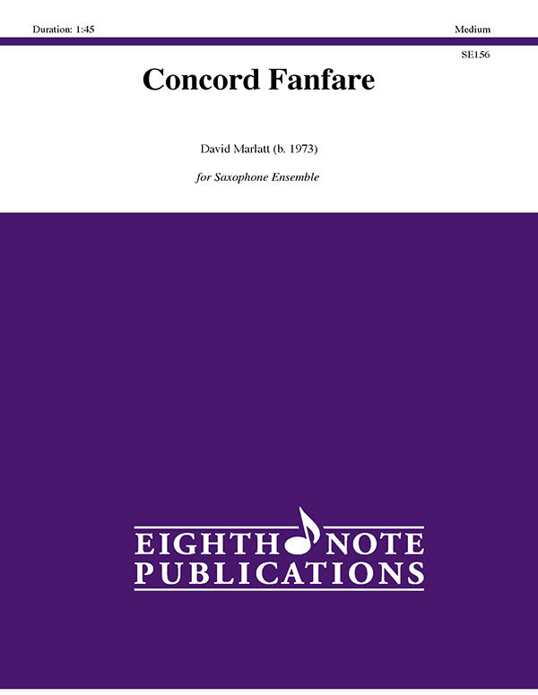 Concord Fanfare Cover Image