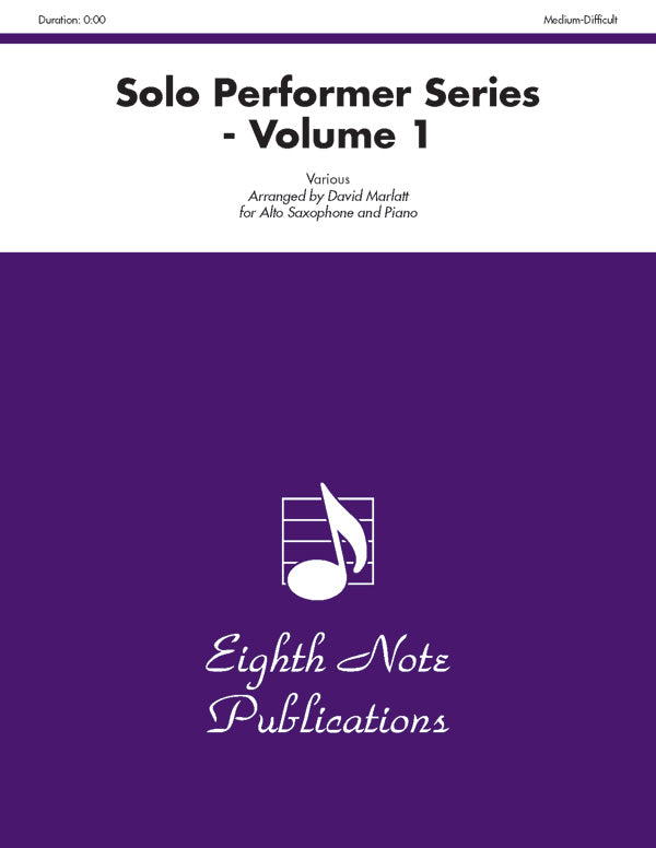 Solo Performer Series, Volume 1 Cover Image