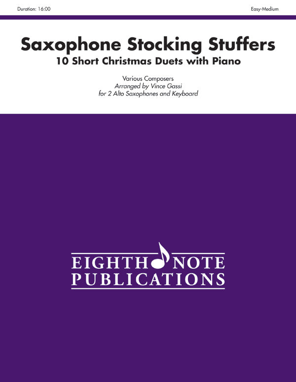 Stocking Stuffers for Alto Saxophone Cover Image