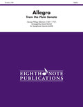 Allegro (from the <I>Flute Sonata</I>) Cover Image