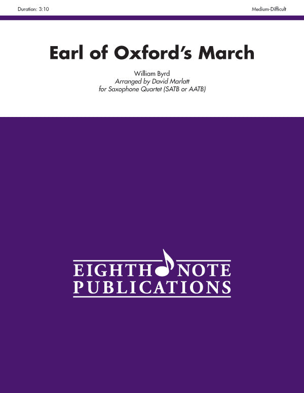 Earl of Oxford's March Cover Image