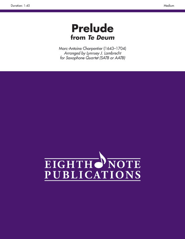 Prelude (from <i>Te Deum</i>) Cover Image
