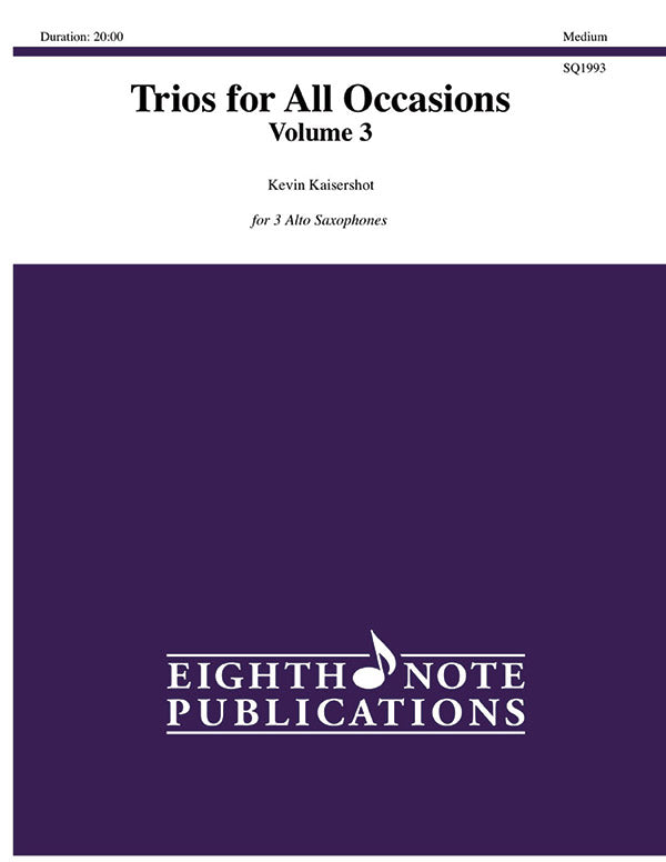 Trios for All Occasions Cover Image