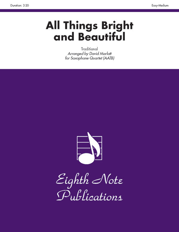 All Things Bright and Beautiful Cover Image