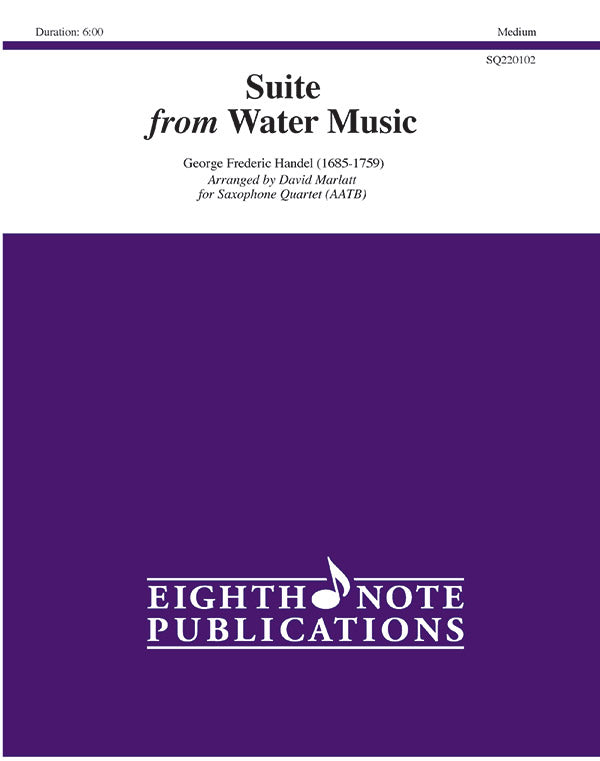 Suite from <i>Water Music</i> Cover Image