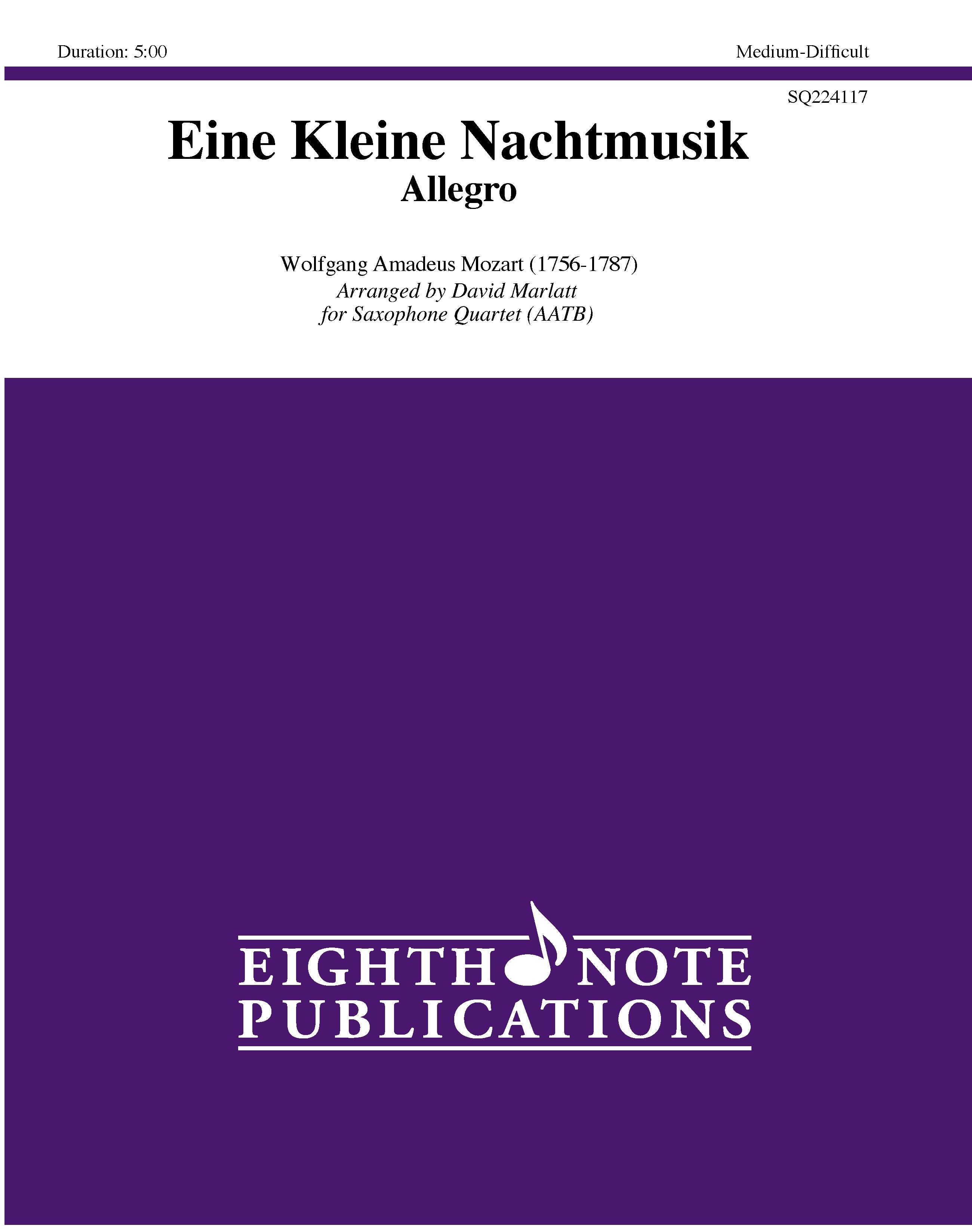 Eine Kleine Nachtmusik - Allegro Cover Image