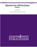 Quartets for All Occasions, Volume 1 Cover Image