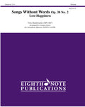 Songs Without Words Op. 38 No. 2 Cover Image