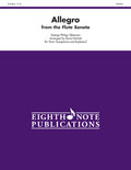 Allegro (from the Flute Sonata) Cover Image