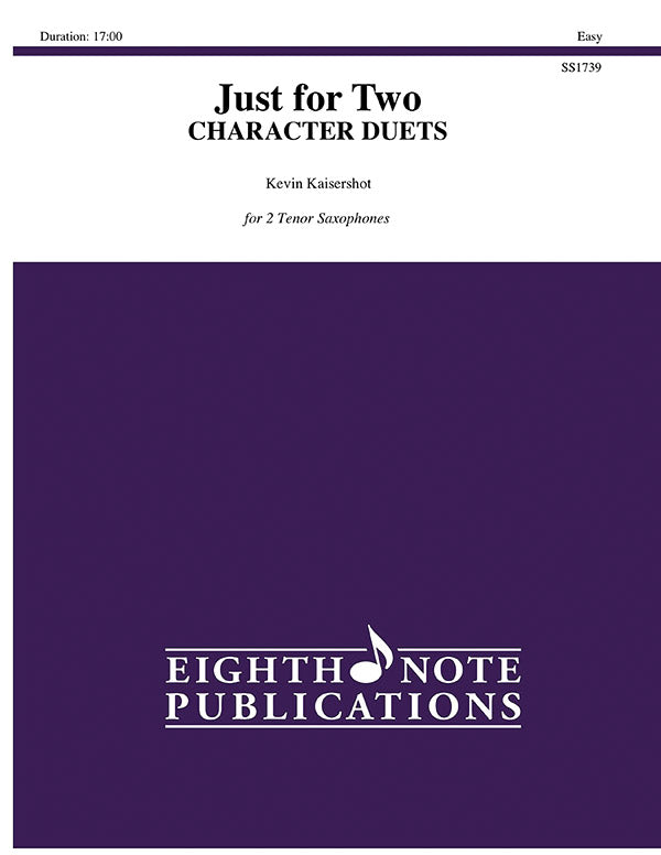 Just for Two: Character Duets Cover Image