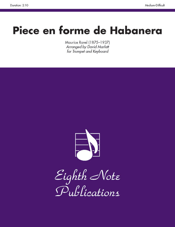 Piece en Forme de Habanera Cover Image