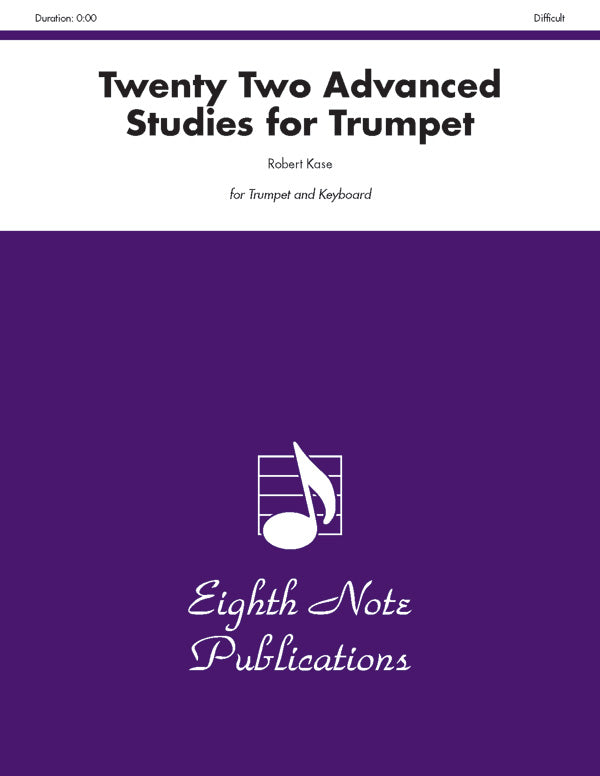 Twenty-Two Advanced Studies for Trumpet Cover Image